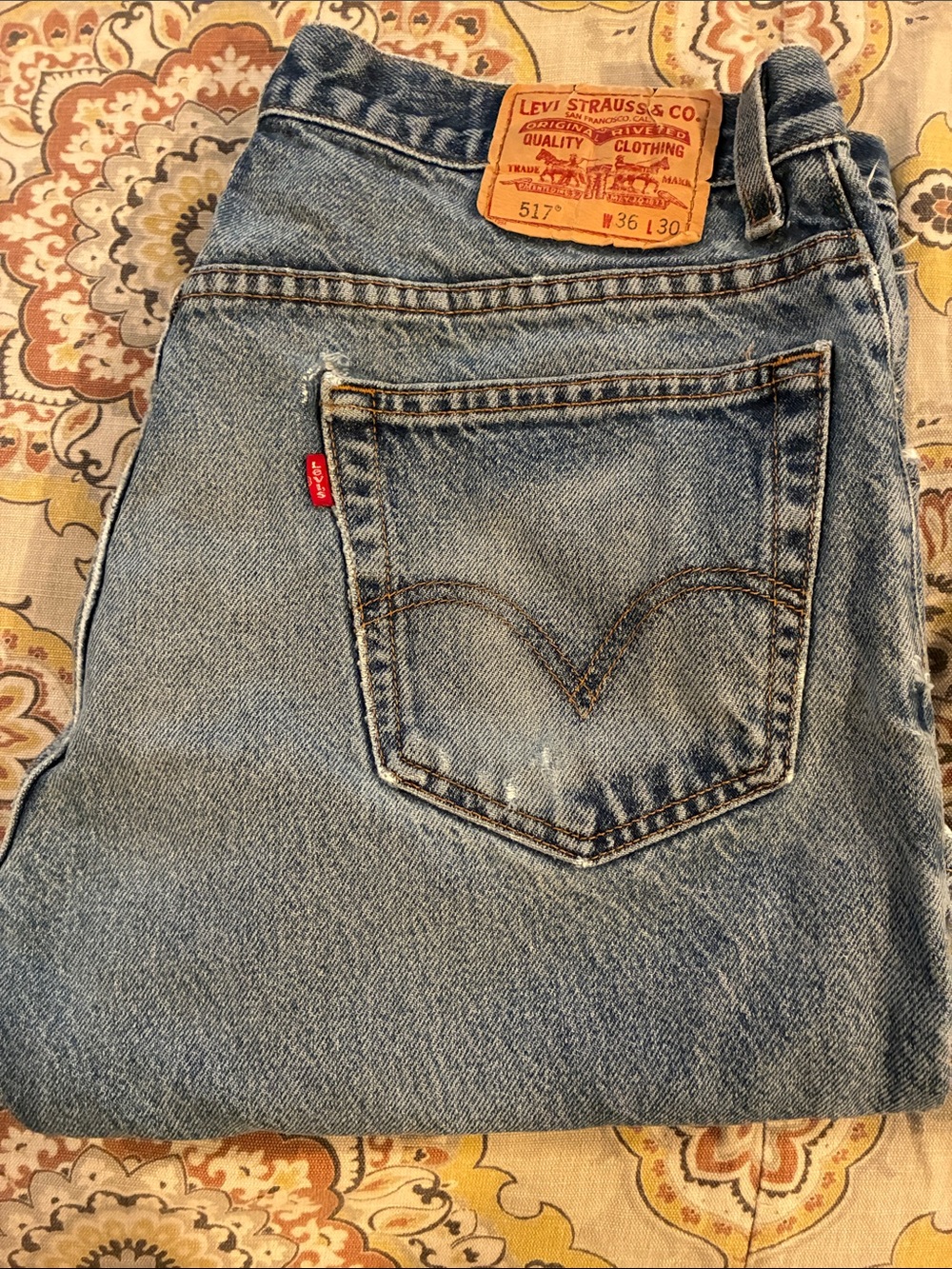 Levi's Light Blue Men’s Relaxed Fit Jeans - 517